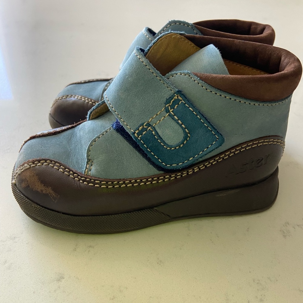French Leather Toddler Shoes